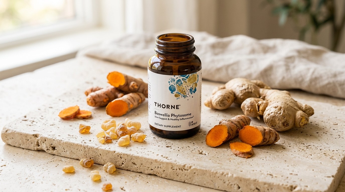 Thorne AR-Encap supplement with botanical ingredients including turmeric and boswellia